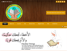 Tablet Screenshot of onlinequranstudy.com